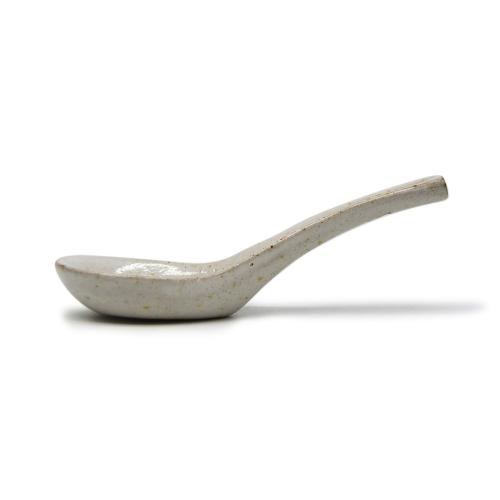Spoon with Short handle - 0015 Glossy Stoneware